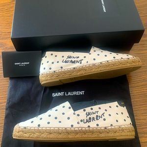 Brand New Authentic Yve Saint Laurent Espadrilles